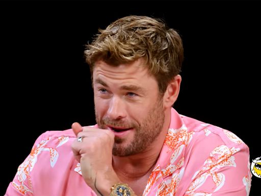 Chris Hemsworth Almost Gets Hot Sauce in His Eye on ‘Hot Ones’ Season Premiere