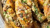Roasted garlic and parmesan chicken takes just 10 minutes in the air fryer
