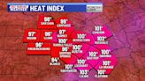 An uncomfortable afternoon with a low rain chance