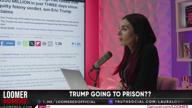 Trump ally Laura Loomer calls for Judge Juan Merchan to be deported "back to the Third World hellhole he came from"