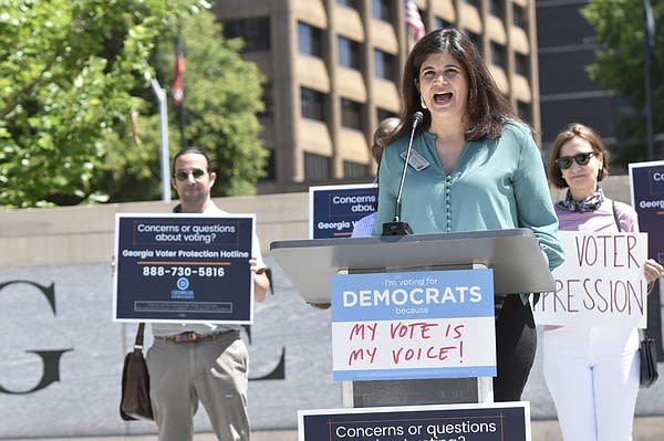 Potential mass voter challenges in Georgia elections elicit Democratic warnings | Chattanooga Times Free Press