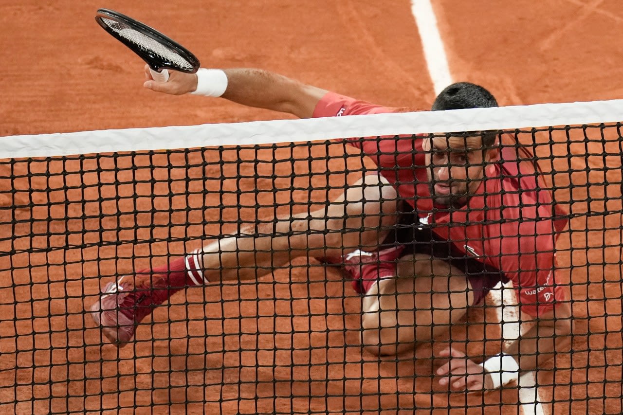 Novak Djokovic begins his bid for a 25th Grand Slam title with a first-round French Open win