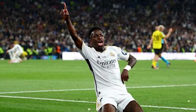 UEFA elige a Vinicius Jr. como el mejor jugador de la Champions