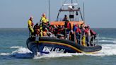 Lifeboat crew rescues group of people after small boats incident in Channel
