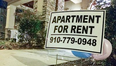 How do 2024 Fayetteville apartment and house rentals compare to 2023?