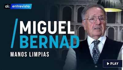 Miguel Bernad (Manos Limpias): «Con las pruebas que hemos aportado, Sánchez no llega a julio»