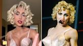 Alix Earle Transforms into Blonde Ambition-Era Madonna for Halloween: See Her Look!
