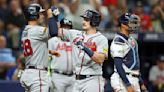 En duelo de líderes de las Grandes Ligas, Bravos se imponen 2-1 a Rays