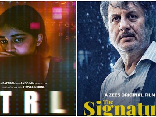 What to watch this weekend: Ananya Panday’s thriller CTRL to Anupam Kher and Mahima Chaudhry’s The Signature