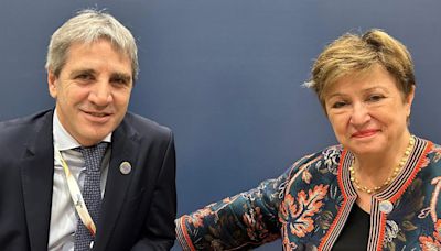 Caputo se reunió con Georgieva y le dedicó un curioso elogio: "La mejor directora gerente del FMI de todos los tiempos"