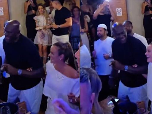 Michael Jordan muestra sus mejores pasos de baile al ritmo de Celia Cruz