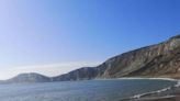 Breath-taking beach near Ministry of Defence's 'ghost village'