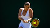 Marta Kostyuk Just Won Her Wimbledon Match in the Tennis-Dress Version of Her Wedding Gown