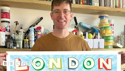 Angry Dan: The street artist mapping London's landmarks