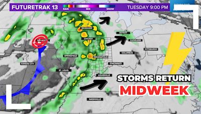 When will storms hit this week across Indiana? | Live Doppler 13 Weather Blog