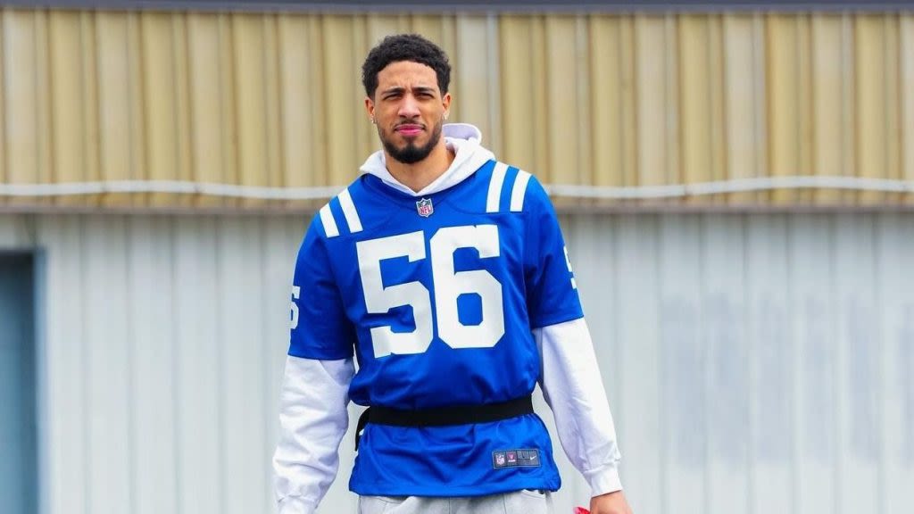 Quenton Nelson betrayed his Knicks fandom with a bold Pacers prediction after seeing Tyrese Haliburton wear his Colts jersey