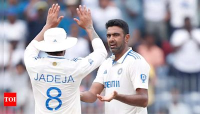 Ravichandran Ashwin breaks Anil Kumble's record of most Test wickets in Asia by an Indian | Cricket News - Times of India