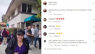 Mamá de Jenni dice por quién votó en México y estallan en su contra