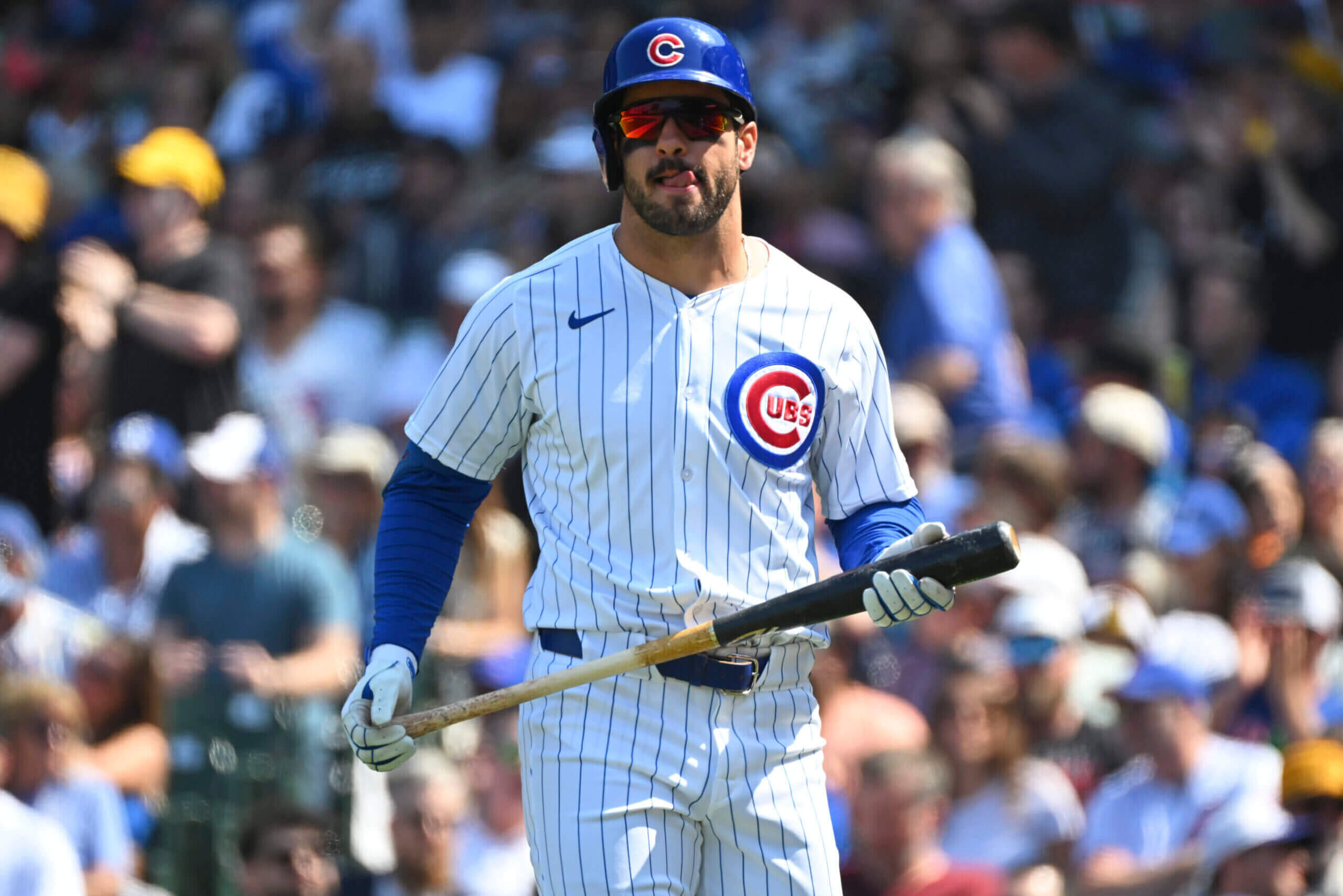 When should the Chicago Cubs start worrying about their offense?