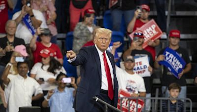 Donald Trump rails at "fake" polls as Kamala Harris overtakes him