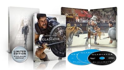 The Gladiator Limited Edition 4K Steelbook Blu-ray Is Back