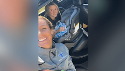 Love and Basketball: Emotional journey leads UB women’s coach Becky Burke and her wife into parenthood