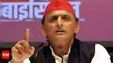 SP President Akhilesh Yadav hints at welcoming ex-allies, rules out BSP alliance for now | Lucknow News - Times of India