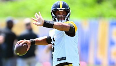Russell Wilson not practicing to start Steelers training camp; Justin Fields taking QB1 reps