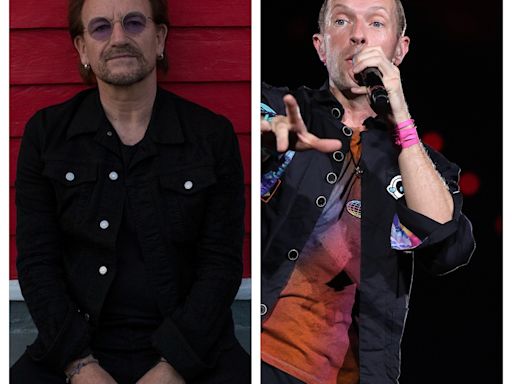 Bono: ‘É óbvio que o Coldplay não é uma banda de rock’