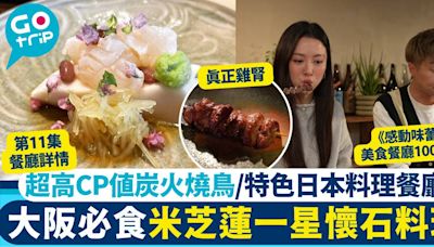 感動味蕾美食餐廳100強關西篇第11集 米芝蓮懷石料理/炭火燒鳥