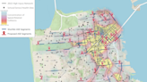 MAP: San Francisco shares 33 locations for new speed safety cameras