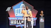 Bryant Young delivers emotional message to his son Colby, who died of cancer, during Hall of Fame speech