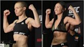 UFC 274 weigh-in video: Rose Namajunas, Carla Esparza official for title rematch