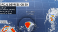 Tropical Depression 6 in Atlantic just one of many areas to watch