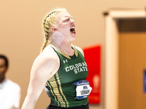 Video: WWE Star Brock Lesnar's Daughter Mya Breaks Her Own Shot Put Record at CSU