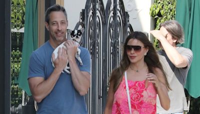 Sofia Vergara and boyfriend Justin Saliman on shopping spree in LA