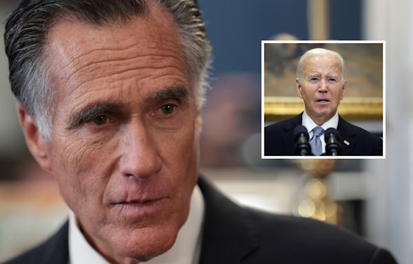 Could Mitt Romney replace Joe Biden? Suggestion sparks fury