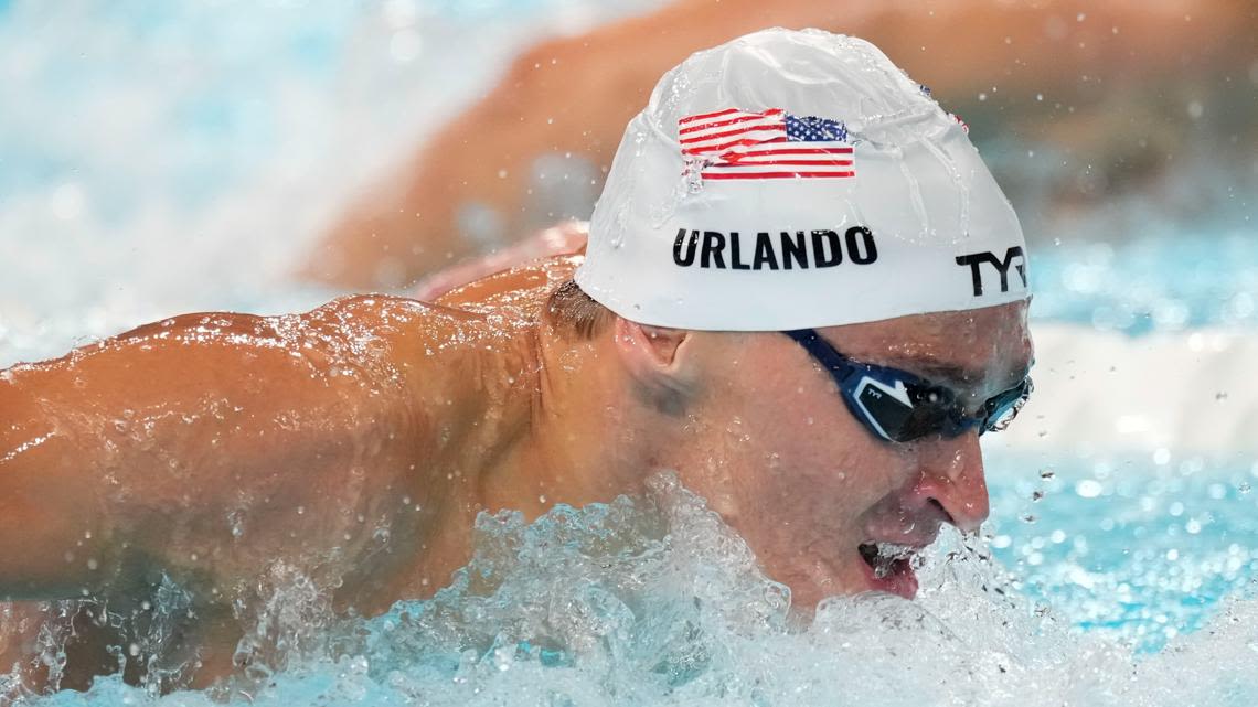 Here's how Sacramento swimmer Luca Urlando is doing in the Paris Olympics