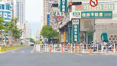 輕軌成圓 大順路1.46億造街 民怨不會走