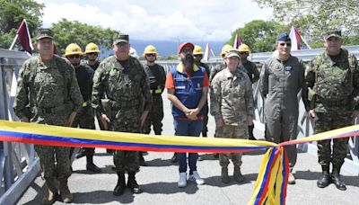 Estados Unidos donó puentes avaluados en 10 millones de dólares a Colombia, uno será instalado en La Mojana