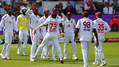 West Indies admit Jimmy Anderson’s guard of honour was derailed by run-out