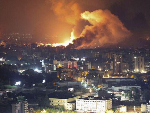 Israeli airstrikes rock Beirut, Hezbollah command centre hit