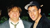 Adam Sandler Says Performing Song for Chris Farley on Tour Still Makes Him 'So Emotional'