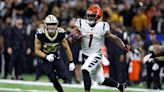 Burrow conecta con Chase y Bengals vencen 30-26 a Saints