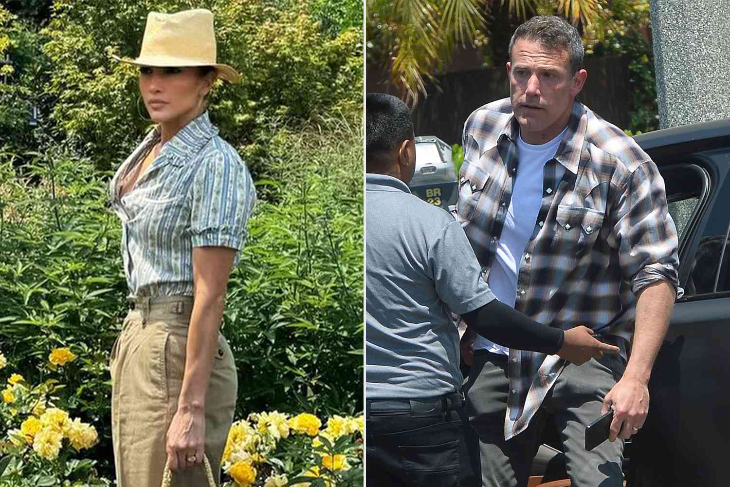 Jennifer Lopez and Ben Affleck Both Wear Their Wedding Rings While Spotted Separately in N.Y. and L.A.