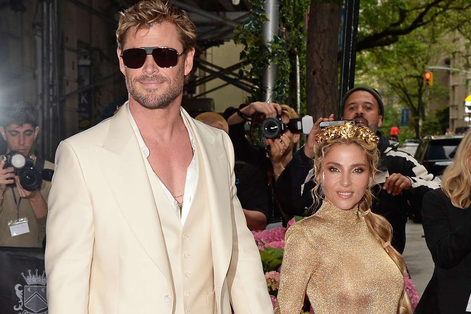 Chris Hemsworth and Elsa Pataky Make Their Way to the Met, Plus Bad Bunny, Cardi B and More