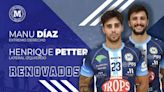 Manu Díaz y Henrique Petter seguirán una temporada más en el Trops Málaga