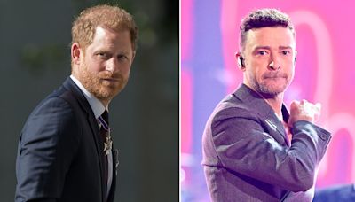 Prince Harry's jabs at Queen Camilla are 'unforgivable' for King Charles, Justin Timberlake arrested for DWI