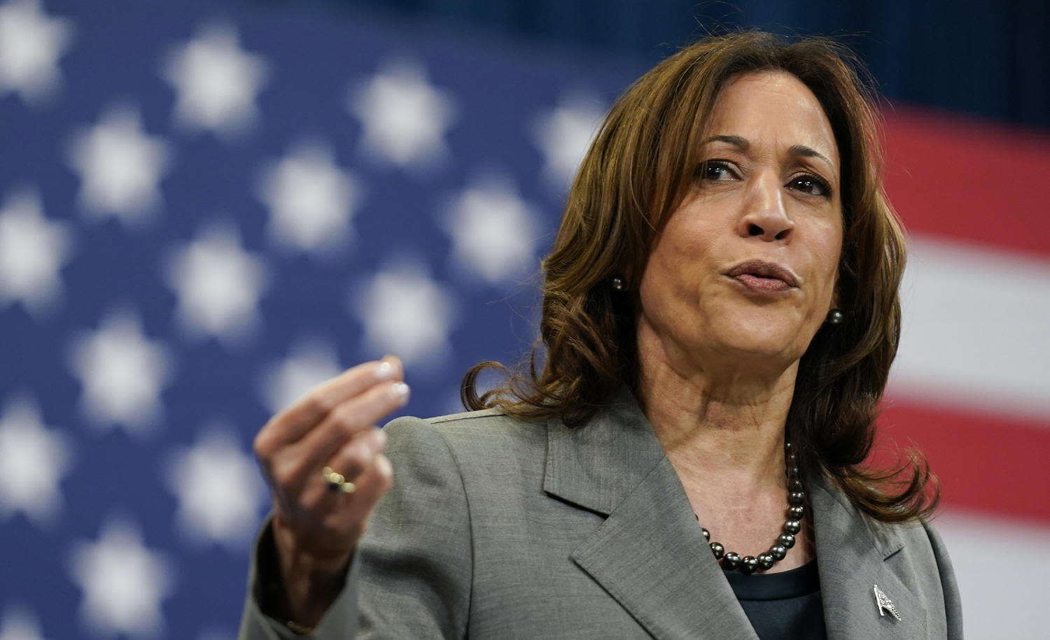 Virginia man is accused of making death threats against Kamala Harris