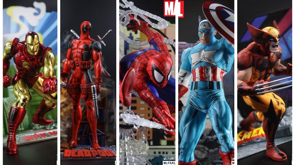 McFarlane Toys' First Marvel Figures Are On Sale Now